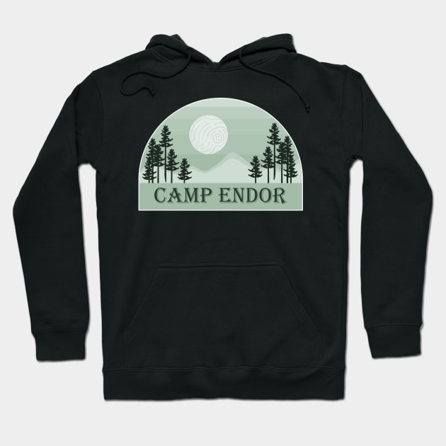 Camp Endor Hoodie by Sci-Emily